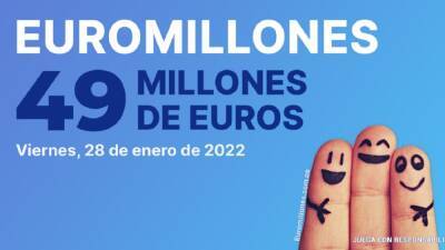 Euromillones: comprobar los resultados del sorteo de hoy, viernes 28 de enero - en.as.com