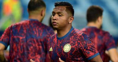 Alfredo Morelos - Giovanni Van-Bronckhorst - Alfredo Morelos missing for Colombia as national team takes on Peru without Rangers striker - msn.com - Colombia - Argentina -  Buenos Aires -  Santos - county Ross - Peru