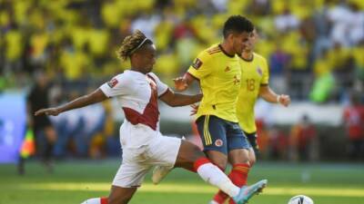 James Rodriguez - David Ospina - Peru stun goal-shy Colombia after Ospina error - channelnewsasia.com - Colombia - Usa - Peru