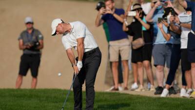 Rory Macilroy - Justin Harding - Rory McIlroy rues missed chances but still climbs leaderboard in Dubai - bt.com - Scotland - Dubai