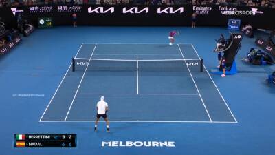 Sobran las palabras y faltan repeticiones: vean el 'winner' mortal de Nadal a 142 Km/h - en.as.com - Argentina - Madrid