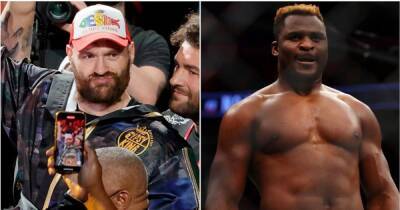Jake Paul - Dana White - Tyson Fury - Francis Ngannou - Oscar De-La-Hoya - Tyson Fury vs Francis Ngannou earnings: Boxer's payday compared to UFC star's - givemesport.com