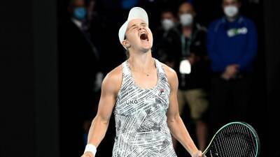 Ashleigh Barty ends home drought with historic Australian Open title after win over Danielle Collins in final