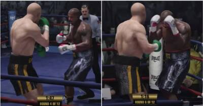 Tyson Fury - Frank Warren - Dillian Whyte - Tyson Fury vs Dillian Whyte: Fight simulation ends in huge uppercut knockout - givemesport.com - Britain