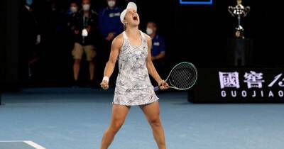 Tennis-Barty says 'dream come true' to win Australian Open