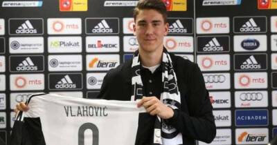 Mikel Arteta - Pierre Emerick Aubameyang - United Manchester - Luis Díaz - Dusan Vlahovic agent uses four words to explain Arsenal snub as Fiorentina sign West Ham target as replacement - msn.com - Manchester -  Brighton