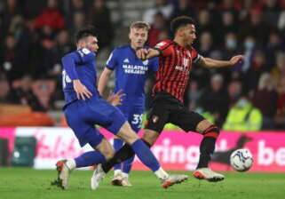 Chris Wood - Sean Dyche - Wolverhampton Wanderers - Steve Morison - Kieffer Moore - David Anderson - Burnley transfer revelation emerges on £12m-rated Championship forward - msn.com - county Wood -  Cardiff - county Moore