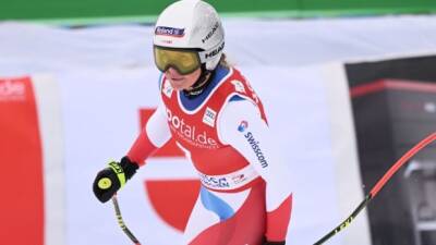 Sofia Goggia - Corinne Suter - Mikaela Shiffrin - Federica Brignone - Petra Vlhova - Swiss skier Suter wins last downhill before Olympics - cbc.ca - Germany - Switzerland - Italy - Canada - Beijing - Austria