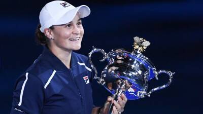 Home hope Ashleigh Barty claims a first Australian Open