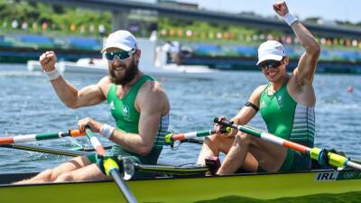 Paul O'Donovan and Fintan McCarthy land World Rowing gong - rte.ie - Norway - China -  Tokyo - Ireland