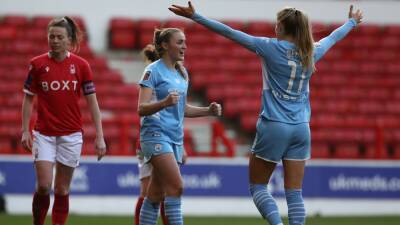 Aston Villa - Gareth Taylor - Caroline Weir - Georgia Stanway hits FA Cup treble to become Man City’s record women’s scorer - bt.com - Manchester - Georgia - county Forest