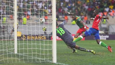AFCON: Karl Toko Ekambi strikes twice as Cameroon ease past Gambia