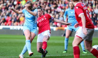 Aston Villa - Gareth Taylor - Caroline Weir - Georgia Stanway sets goals record as Manchester City win in Women’s FA Cup - theguardian.com - Manchester - Georgia - county Forest