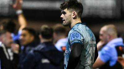 Jarrod Evans - Scott Penny - Ross Byrne - Leinster Rugby - Leinster downed by late Evans penalty as Cardiff snatch United Rugby Championship win - rte.ie - Ireland