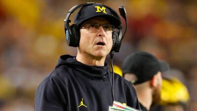 Jim Harbaugh - Source - Minnesota Vikings request permission to interview Jim Harbaugh for head-coaching vacancy - espn.com - San Francisco -  San Francisco - state Minnesota - state Michigan - state Ohio