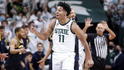 Max Christie - Tom Izzo - No. 10 Michigan State tops rival Michigan with depth - foxnews.com - state Michigan