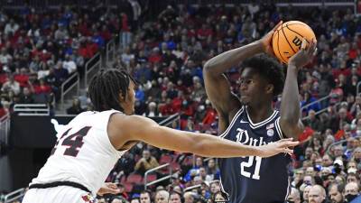 Paolo Banchero - Mark Williams - AJ Griffin's 22 points lift No. 9 Duke past Louisville - foxnews.com -  Kentucky