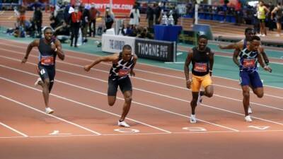 Noah Lyles - Coleman edges Bromell for 60-metre victory at Millrose Games in return from suspension - cbc.ca - Usa - Australia -  Tokyo -  New York