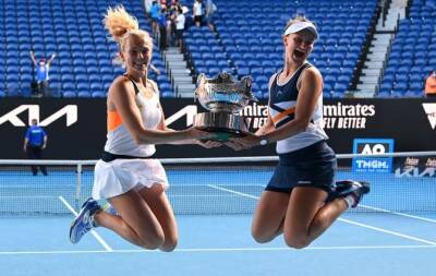 Krejcikova and Siniakova win Australian Open women's doubles