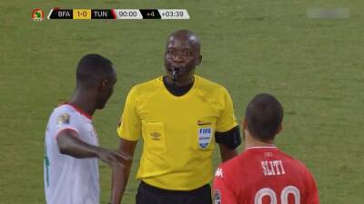 El pitido final polémico del Burkina Faso - Túnez en los cuartos de la Copa de África - en.as.com - Argentina - Madrid - Burkina Faso