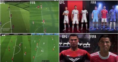 Cristiano Ronaldo - Jack Grealish - Roberto Firmino - UFL vs FIFA 22: Gameplay footage compared in side-by-side video - givemesport.com