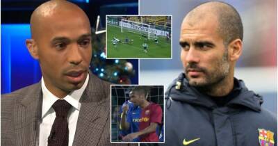 Thierry Henry - Pep Guardiola - Thierry Henry: When Pep Guardiola hauled him off for ignoring Barcelona tactics - givemesport.com