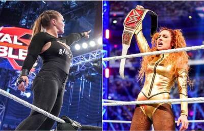 Royal Rumble - Becky Lynch - Ronda Rousey - Ariel Helwani - Charlotte Flair - Royal Rumble: Becky Lynch says she’s in a ‘different league’ to Ronda Rousey - givemesport.com - Usa - county St. Louis