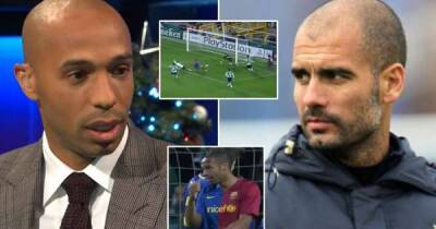 Thierry Henry - Thierry Henry once annoyed Pep Guardiola so much by scoring a goal that he was substituted - msn.com