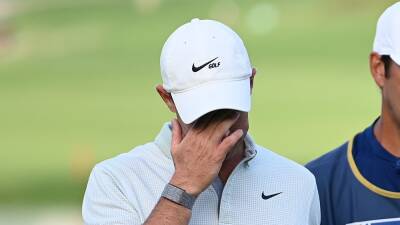 McIlroy finds water at 18 as Hovland wins in Dubai