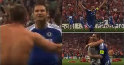 Frank Lampard - Didier Drogba - Frank Lampard: Video of Chelsea legend celebrating 2012 CL win is just brilliant - givemesport.com - Britain -  Chelsea