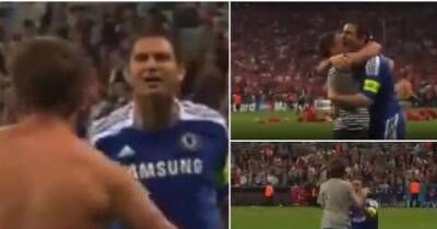 Frank Lampard - Didier Drogba - Video of Lampard celebrating 2012 CL win with fans proves he's Chelsea through and through - msn.com - Britain