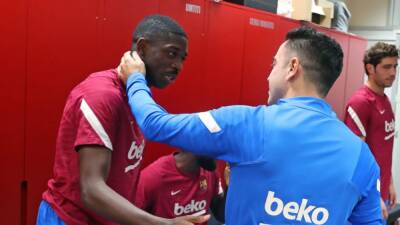 Joan Laporta - Xavi no contempla dejar a Dembélé en la grada - en.as.com