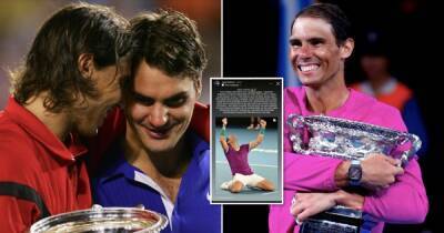 Rafael Nadal wins Australian Open: Roger Federer reacts to Spaniard's 21st Grand Slam title