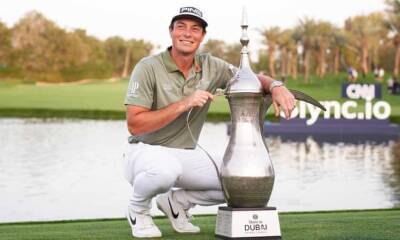 Hovland snatches Dubai Desert Classic after McIlroy’s late capitulation