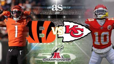 Joe Burrow - Joe Mixon - Harrison Butker - Chiefs - Bengals en vivo: AFC Championship Game | NFL, en directo - AS USA - en.as.com - Usa -  Kansas City - county Boyd - county Tyler