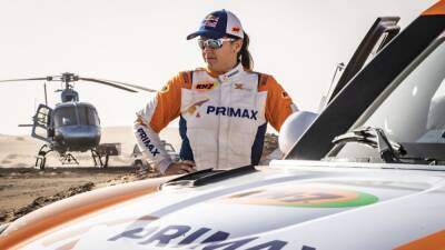 Laia Sanz: "Estoy orgullosa, sacamos buen provecho de lo que teníamos" - en.as.com - Madrid -  Dakar