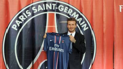 Paris St Germain - Carlo Ancelotti - David Beckham - parís saint Germain - Paris Saint-Germain - On this day in 2013: David Beckham joins Paris St Germain on short-term deal - bt.com - Britain - Manchester -  Paris - county Beckham