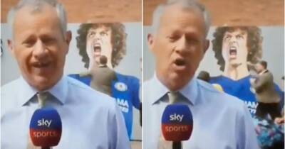 Frank Lampard - Kieran Tierney - Alex Iwobi - David Luiz - Deadline Day: Chelsea fan punching David Luiz poster outside Stamford Bridge was pure gold - givemesport.com - Britain - Brazil - London - county Day