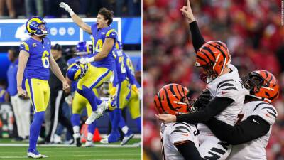 Matthew Stafford - Sean Macvay - Joe Burrow - Kyle Shanahan - Los Angeles Rams and Cincinnati Bengals to face off in Super Bowl - edition.cnn.com - San Francisco -  Lions - Los Angeles -  Los Angeles - state Indiana -  Detroit -  Kansas City - state California - state Ohio