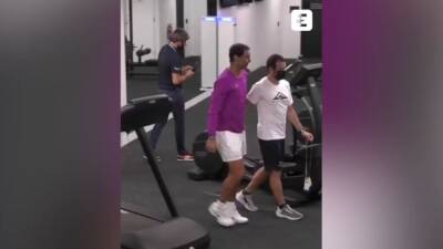 Tiene a todo Twitter pasmado: vean lo que hizo Nadal en el gimnasio tras 5 horas de final