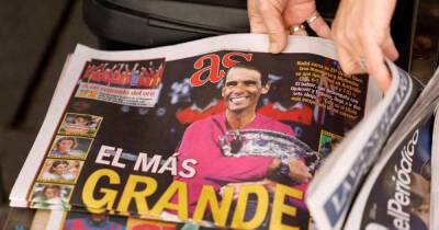 Roger Federer - Rafael Nadal - Marc Marquez - El País - Rafa Nadal - Luka Modric - Carlo Ancelotti - Tennis-Euphoric Spain celebrates Nadal's record triumph - msn.com - Russia - France - Croatia - Spain - Australia