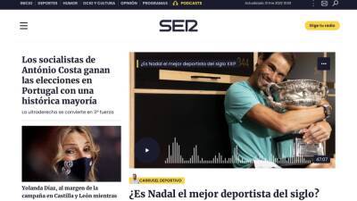 La Cadena SER lanza su nueva web ‘audio first’ - en.as.com