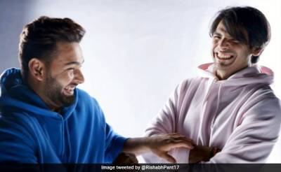 Neeraj Chopra - Team India - Rishabh Pant - Neeraj Chopra-Rishabh Pant Share Candid Images From Photoshoot. See Pics - sports.ndtv.com -  Tokyo - India