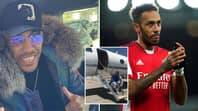Gerard Romero - Pierre-Emerick Aubameyang - Pierre-Emerick Aubameyang Spotted Just Moments After Getting Off Flight To Seal Transfer Deadline Day Move - sportbible.com - Spain - Gabon