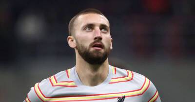 Jurgen Klopp - Nat Phillips - Virgil Van-Dijk - Joe Gomez - Joel Matip - Neco Williams - Virals: EFL club 'looking to sign' Liverpool defender Nat Phillips - msn.com