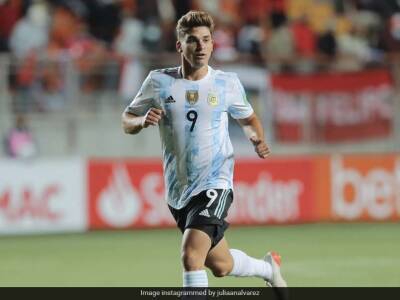 Sergio Aguero - Harry Kane - Julian Alvarez - Txiki Begiristain - Manchester City Sign Argentina Forward Julian Alvarez - sports.ndtv.com - Britain - Manchester - Argentina - Chile