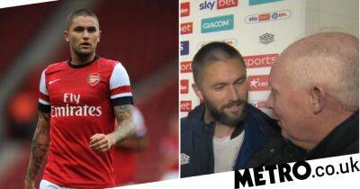 Former Arsenal man Henri Lansbury provides one of the most bizarre post-match interviews ever!