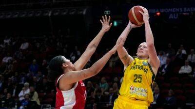 Australia routs Canada to win bronze at women's basketball World Cup