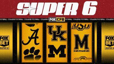 FOX Bet Super 6: Another Chance at $25,000 in College Football Pick 6