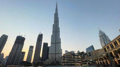Burj Khalifa lights up as countdown to NBA Abu Dhabi Games 2022 begins